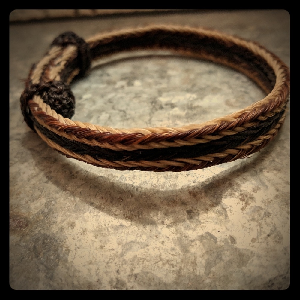 Horse hair bracelet
